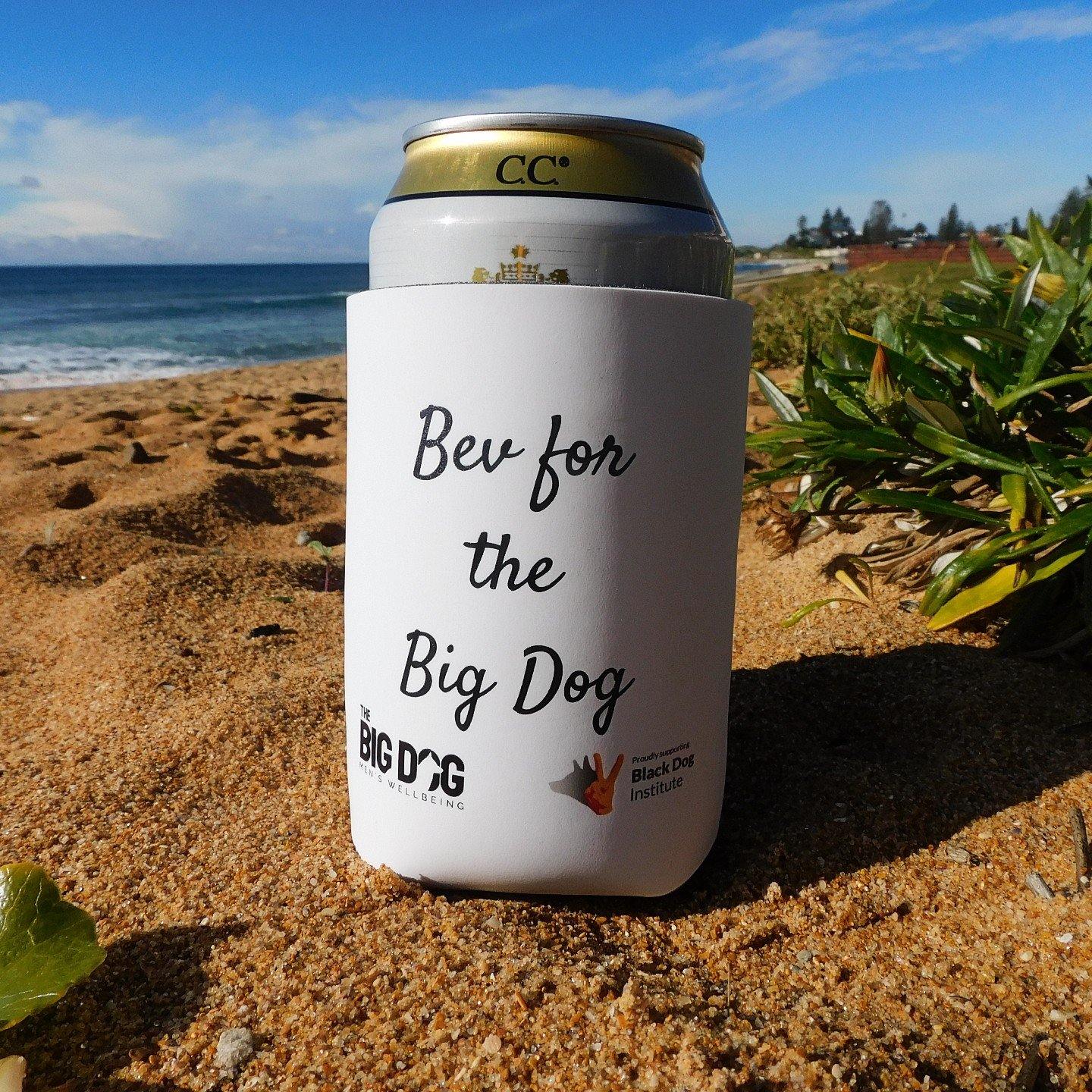 "Bev for the Big Dog" Stubby Holder - The Big Dog AU